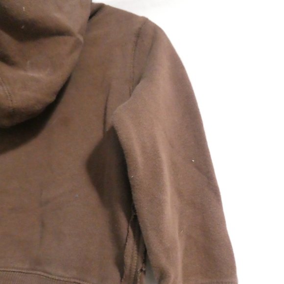 Retro OLD NAVY | 3T | Brown Hooded Zip-Up Sweatshirt Jacket | NWOT - Picture 14 of 16